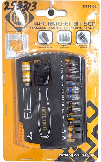 

Forte Tools 51150957 (14 предметов)