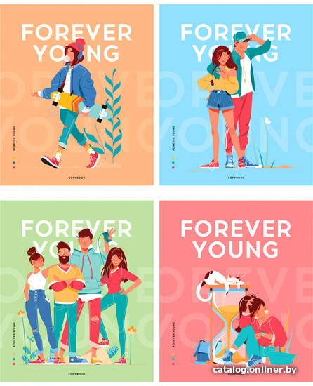 

Общая тетрадь ArtSpace Стиль. Forever young 96л А5 Т96к_45907 (96 л)