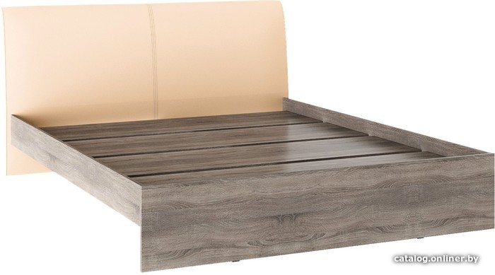 

Кровать Bon Mebel Доминика основание ЛДСП 140x200 (дуб сонома трюфель/кожзам беж.)