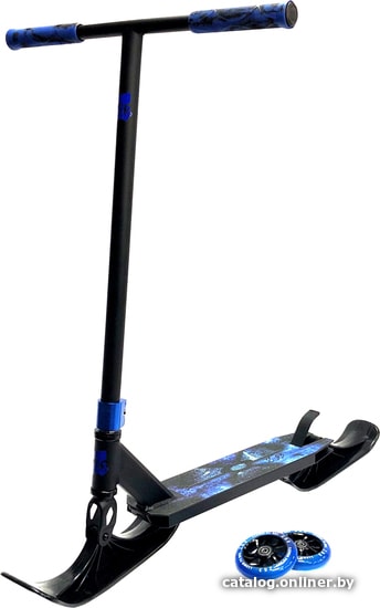 

Самокат-снегокат Z53 Predator 2 Blue + лыжи