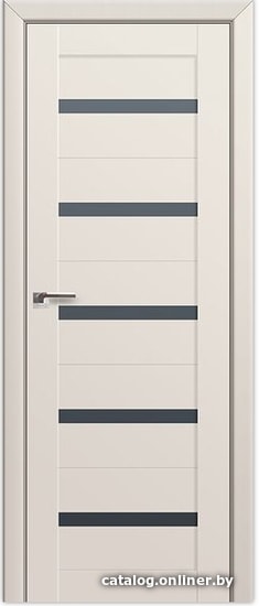 

Межкомнатная дверь ProfilDoors 7U 60x200 (магнолия сатинат/мателюкс графит)