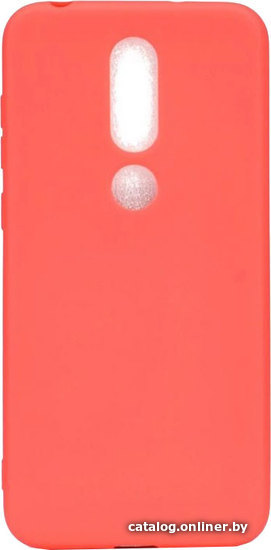 

Чехол для телефона Case Matte для Nokia 3.1 Plus (фирменная уп, красный)