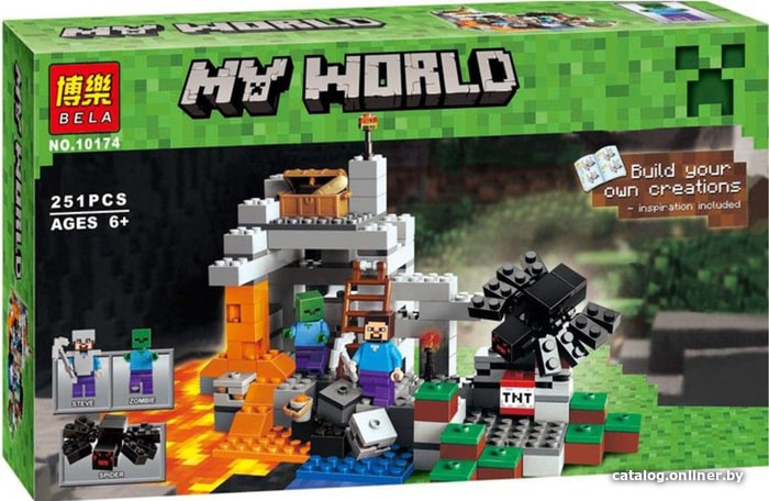 

Конструктор Bela My World 10174 Пещера