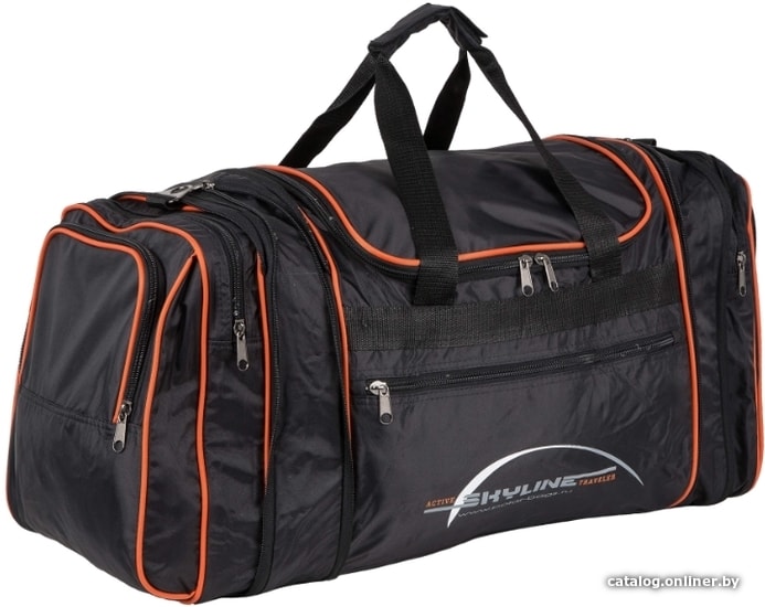 

Дорожная сумка Polar 6073с (черный/оранжевый)