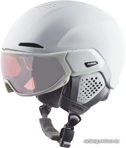 

Горнолыжный шлем Alpina Sports Alto Qv 2022-23 9237210-10 (р. 51-55, white matt)
