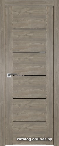 

Межкомнатная дверь ProfilDoors 99XN 80x200 (каштан темный/стекло черный триплекс)