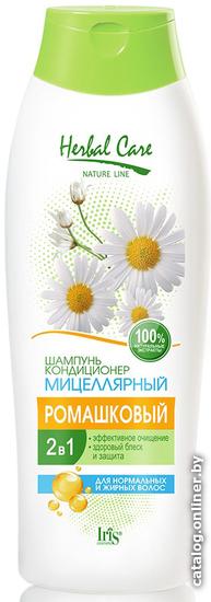 

Iris Cosmetic Herbal Care Ромашковый для нормальных и жирных волос 400 мл