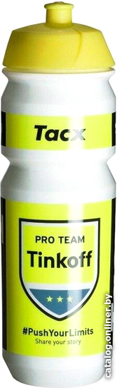 

Бутылка для воды Tacx Shiva Pro Team Tinkoff 2835 (750 мл, желтый)