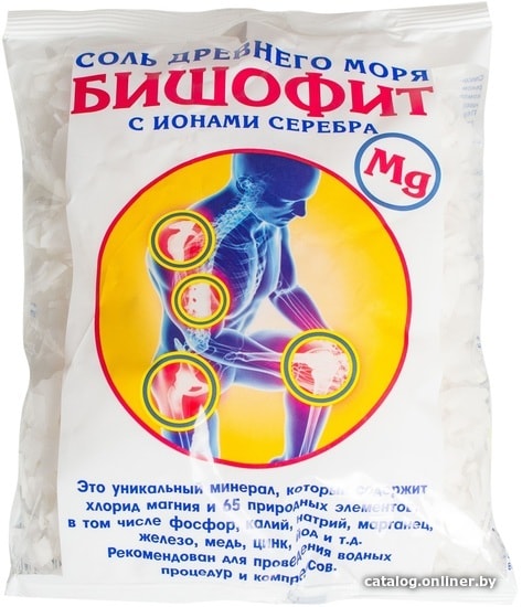 

Aroma Saules Бишофит сухой с ионами серебра 500 гр