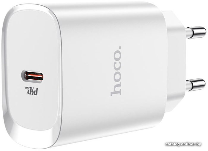 

Сетевое зарядное Hoco N14 USB Type-C (белый)
