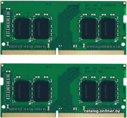 

Оперативная память GOODRAM 2x16ГБ DDR4 SODIMM 2666 МГц W-AE26S32K