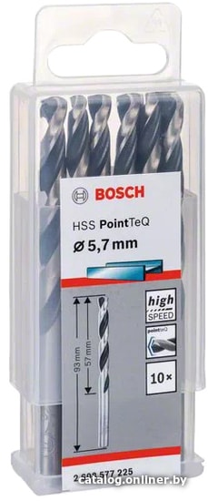 

Набор оснастки Bosch 2608577225 (10 предметов)
