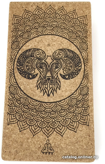

Блок для йоги RamaYoga Из пробки Aries Zodiac Collection