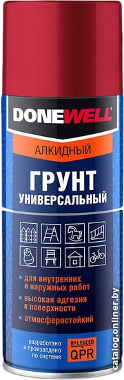 

Алкидная грунтовка Donewell универсальный алкидный DW-2001 520 мл