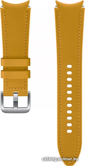 

Ремешок Samsung Hybrid Leather для Samsung Galaxy Watch4 (20 мм, M/L, горчичный)