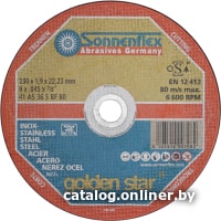 

Отрезной диск алмазный Sonnenflex Golden Star 00798