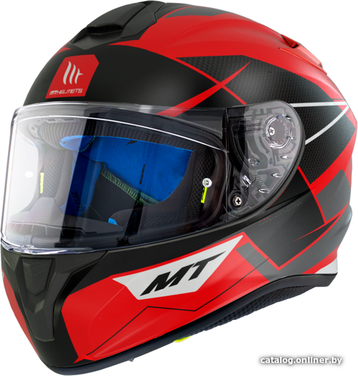

Мотошлем MT Helmets Targo Podium D5 (L, матовый красный)