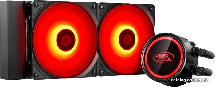 

Кулер для процессора DeepCool GAMMAXX L240T Red DP-H12RF-GL240TR