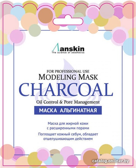 

Anskin Маска альгинатная Charcoal Modeling Mask 25 г