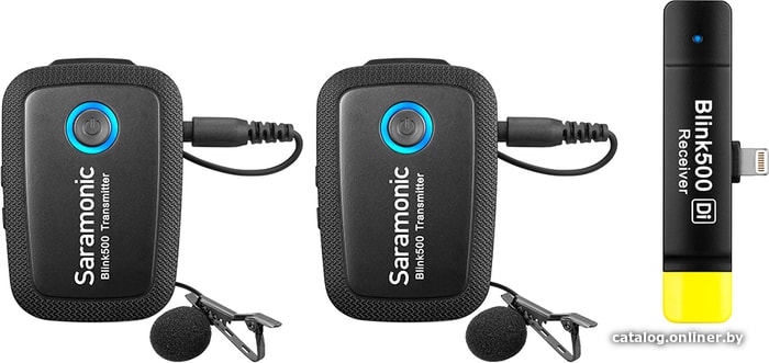

Радиосистема Saramonic Blink 500 B4 (TX+TX+RXDi)
