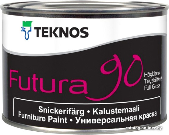 

Краска Teknos Futura 90 0.45л (база 1)