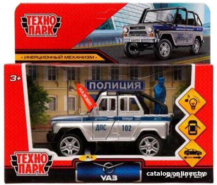 

Легковой автомобиль Технопарк Uaz Hunter Полиция HUNTERBCH-12SLPOL-SOLSR