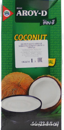 

Greenery Кокосовое молоко AROY-D 1 л (Tetra Pak)