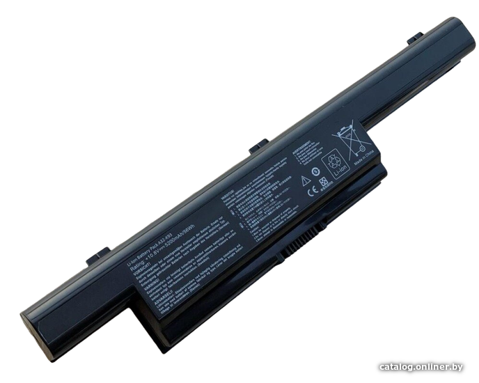 

Аккумуляторы для ноутбуков RageX Asus K93, 10.8В, 5200мАч, Li-ion, черный