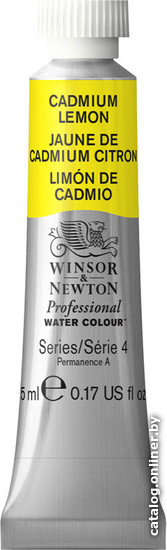 

Акварельные краски Winsor & Newton Professional №086 102086 (5 мл, кадмий лимонный)