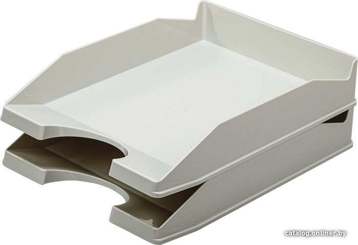 

Лоток для бумаг BRAUBERG Modern 238025 (серый)