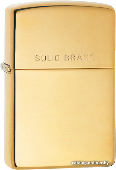 

Зажигалка Zippo High Polish Solid Brass [254-000415]
