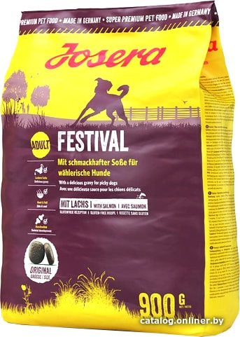 

Сухой корм для собак Josera Festival 0.9 кг