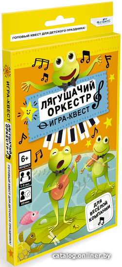 

Настольная игра Origami Game Лягушачий оркестр 07454