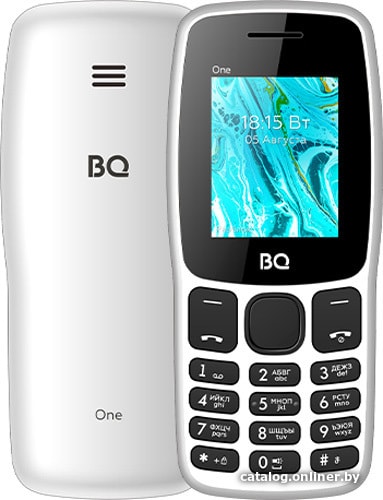 

Кнопочный телефон BQ-Mobile BQ-1852 One (белый)