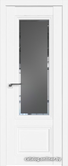 

Межкомнатная дверь ProfilDoors 2.103U 60x200 (аляска, стекло square графит)