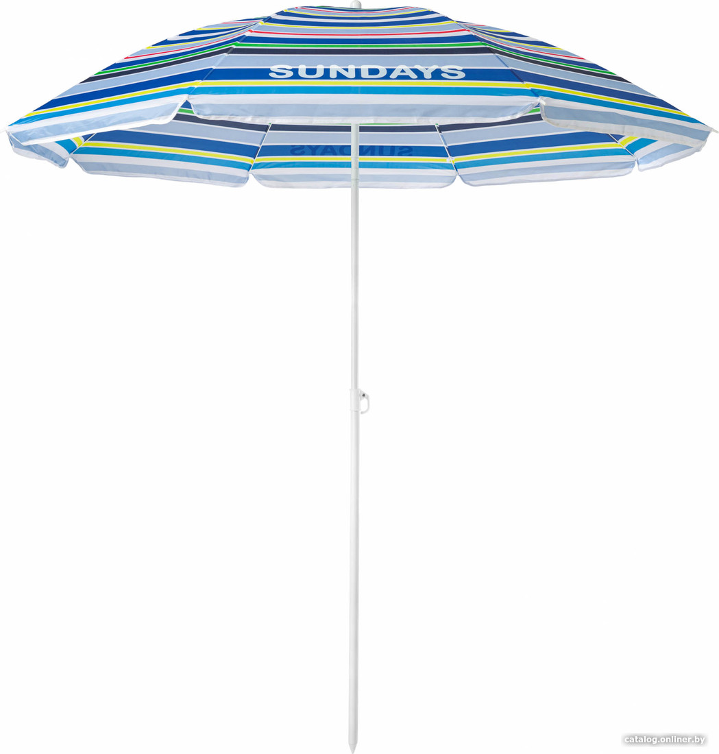 

Пляжный зонт Sundays HYB1811 (синий/белый)