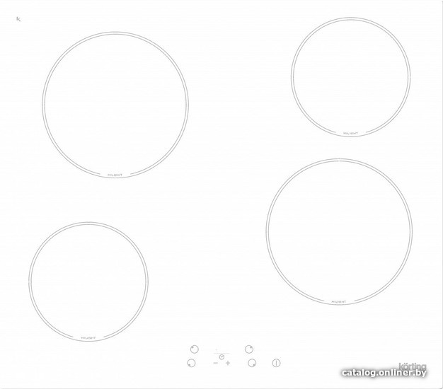 

Варочная панель Korting HK 60001 BW