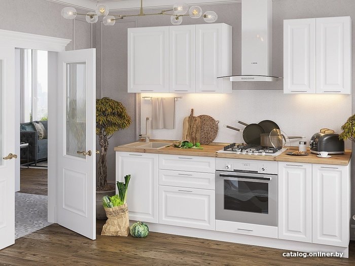 

Готовая кухня Vivat Mebel Ницца Royal-01 (blanco)