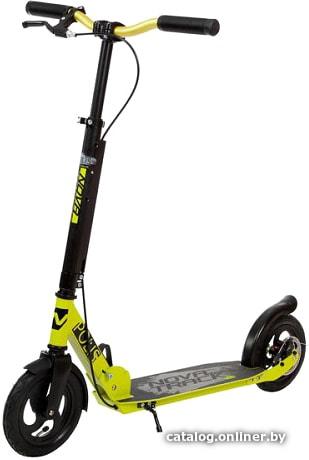 

Двухколесный подростковый самокат Novatrack Polis 200DBA.POLIS.BGN21 (зеленый)