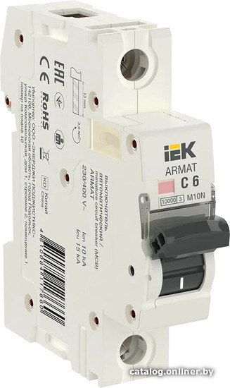 

Выключатель автоматический IEK AR-M10N-1-C006