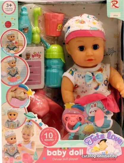 

Пупс Sharktoys Функциональный 1000000056 (10 звуков)