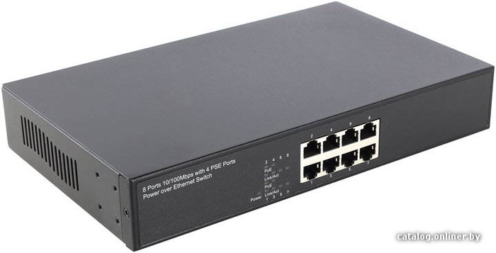 

Неуправляемый коммутатор MultiCo EW-P584