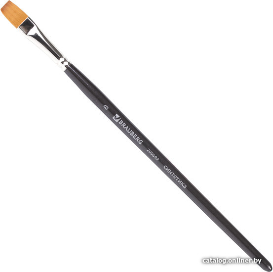 

Кисть для рисования BRAUBERG Art Classic 8 200699 (плоская)