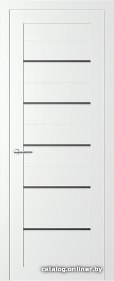 

Межкомнатная дверь Favorite FV-09 80x200 (ясень снежный, стекло графит)
