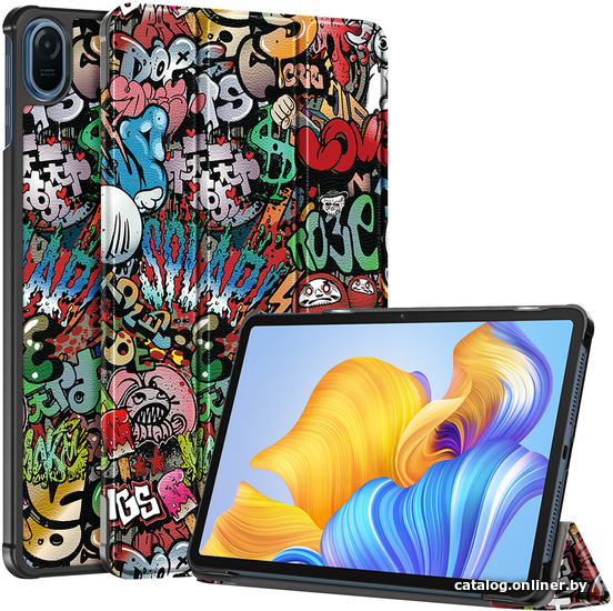 

Чехол для планшета JFK Smart Case для Honor Pad 8 (граффити)