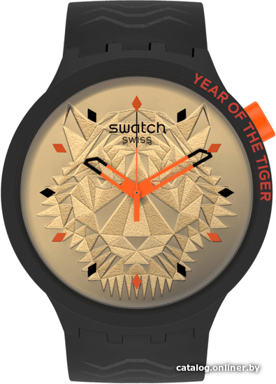 

Наручные часы Swatch Chinese New Year 2022 SB03Z102 Tiger Power 2022
