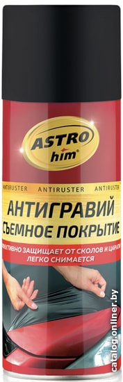 

ASTROhim Antiruster Антигравий съемное покрытие черный 520мл AC-496