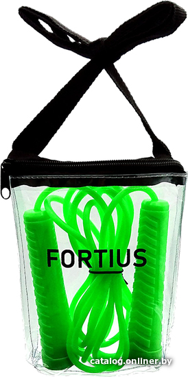 

Скакалка Fortius F210401-3FG-B (зеленый, в сумке)