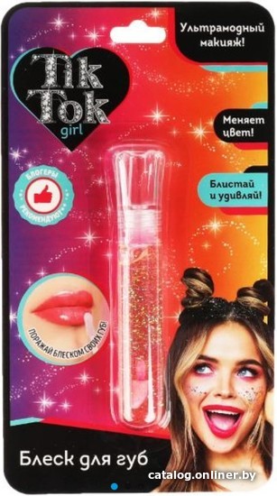 

Блеск для губ детский TikTok Girl LG61717TTG (золото)
