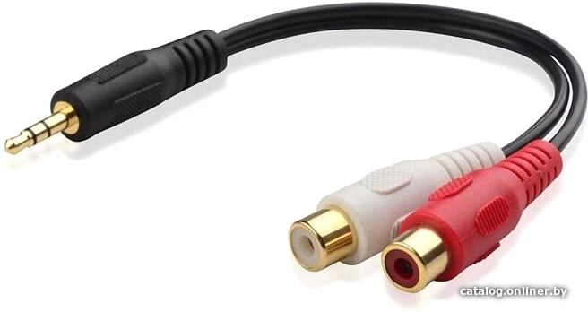 

Кабель USBTOP 2 RCA – jack 3.5mm 0.4 м